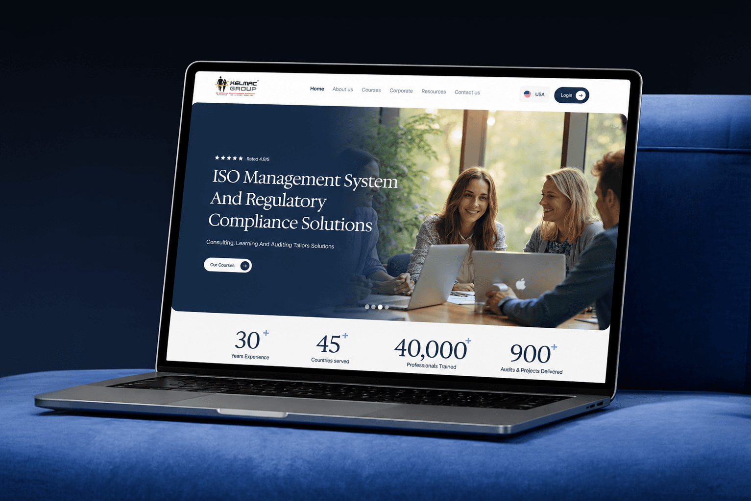 Kelmac website transformation